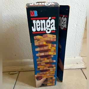 🔵 JENGA Full Set Family Fun Board Game Night Boardgames toy party activity